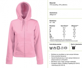 BLUZA KAPTUR LADY-FIT 62-924-0
