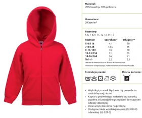 BLUZA Z KAPTUREM ROZPINANA 62-035-0