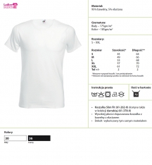 KOSZULKA SLIM FIT - 61-262-0