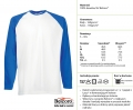 Koszulka T-shirt Long Sleeve Baseball T 61-028-0