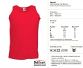 Koszulka Athletic Vest 61-098-0