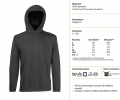 Koszulka Long Sleeve Hooded T 61-190-0