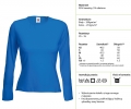 Lady-Fit Long Sleeve Crew Neck T 61-022-0