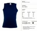 Koszulka Lady-Fit Sleeveless T 61-052-0