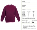 BLUZA SET-IN SWEAT - 62-031-0
