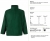Bluza Polarowa Half Zip Fleece 62-512-0