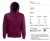 Bluza Zip Throught Hooded Sweat 62-034-0 