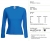 Lady-Fit Long Sleeve Crew Neck T 61-022-0