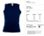 Koszulka Lady-Fit Sleeveless T 61-052-0