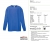 Long Sleeve Valueweight T 	61-007-0