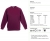 BLUZA SET-IN SWEAT - 62-031-0